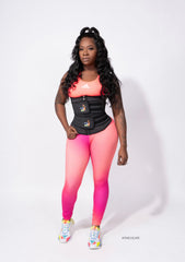 Two Belts Latex Waist Trainer